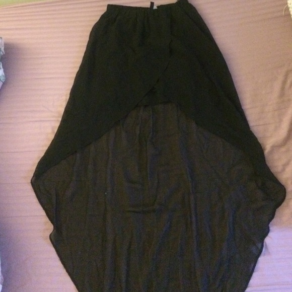 Chiffon high low skirt - Picture 2 of 3